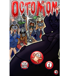A Texas company not affiliated with Nadya Suleman has filed to trademark an Octomom iPhone game.