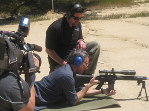 CNN's Gary Tuchman trains like a SEAL in California.