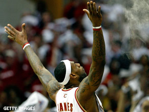 'King James' hopes to take his team all the way.