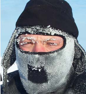 Researcher Tom Smith in the Arctic. Courtesy: Polar Bears International.