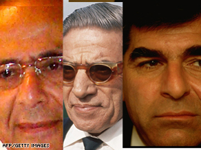 From left to right, Jack's grandfather (X.L. Papaioanou), Aristotle Onassis and Michael Dukakis.
