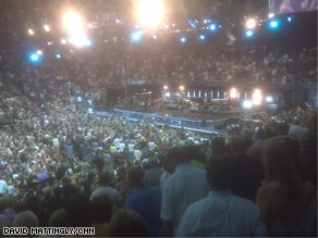 The Bruce Springsteen concert in Atlanta on Sunday night.