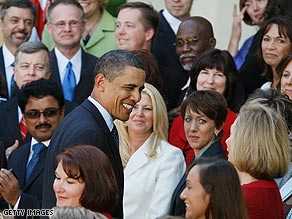 Obama's first 100 days. What do we think, America?