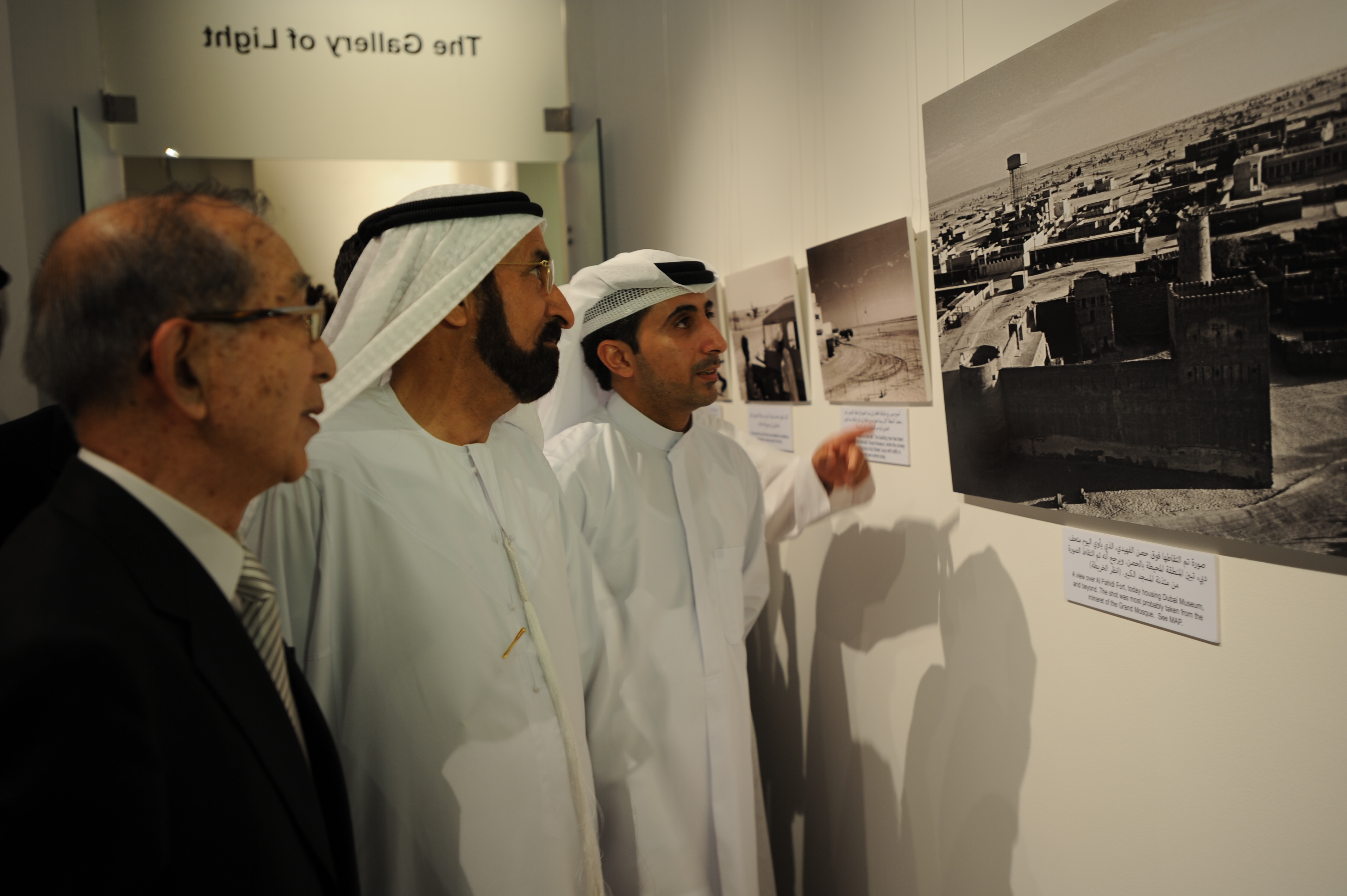Jieun Lee/CNN. Photographer Kawashima and Mr. Juma Al Bawardi, who lived in Dubai in 1962