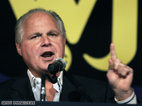 Conservative talk show host Rush Limbaugh responded Thursday to recent comments by Roberta McCain, the mother of Republican Sen. John McCain.