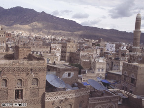 A city in Yemen, one of the countries Guillebeau plans on visiting this year.