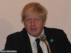 Mayor of London Boris Johnson attends the C40 Cities Summit on Climate in Seoul, South Korea.