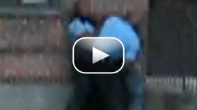 Police brutality caught on tape?