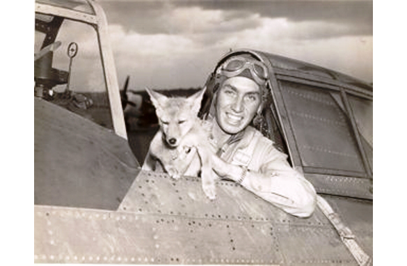 Photo Courtesy wildbillcrump.com    Jeep flew 5 missions in WWII with Lt. Crump.