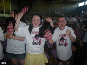 Susan Boyle remains at the top of the charts for people in Blackburn, Scotland.