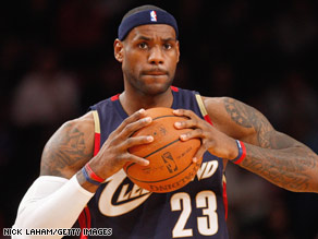 Even King James couldn't conquer all by himself.