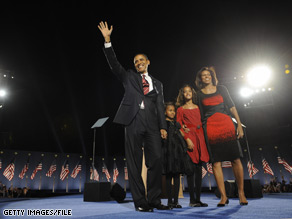 The Obamas will spend the weekend together as a family in Paris before the president returns to Washington.