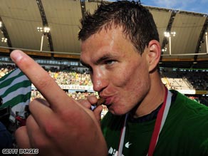 Dzeko is on the radar of ambitious Manchester City.