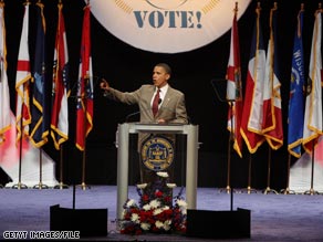 Obama previously spoke at the NAACP's convention during his presidential campaign in 2008.