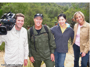 Randi Kaye, producer Susan Chun and our crew traveled with police officials as they discovered and destroyed a marijuana garden in California.