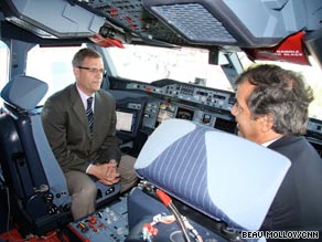 Jim Boulden takes to the flight deck.