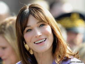 France's glamorous First Lady, Carla Bruni-Sarkozy is director Woody Allen's latest leading lady of choice.