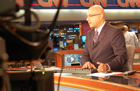 Ali Velshi sits in for Rick Sanchez all this week.