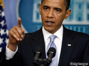 President Barack Obama speaks during a news conference in the James S. Brady Briefing Room at the White House June 23, 2009 in Washington, DC.