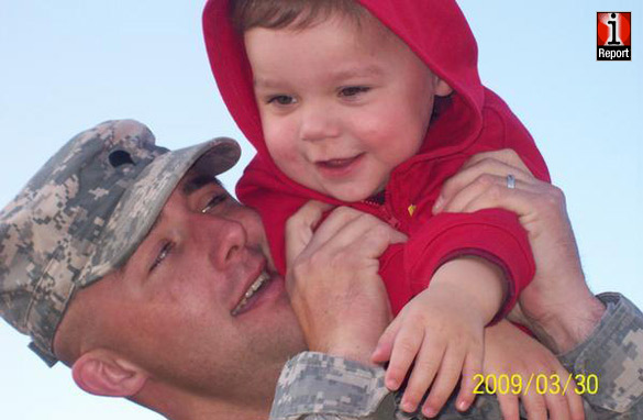 Thomas Kirkwood and his son Dallas.