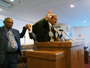 Reverend Leland Jones, Greater New Light Missionary Baptist Church, Atlanta, GA.