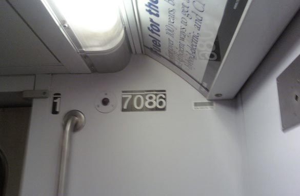 The train number. Courtesy: Jules Cattie