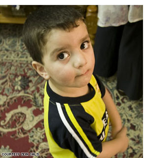 Hasam Al Wata was born shortly after his family arrived in Jordan.