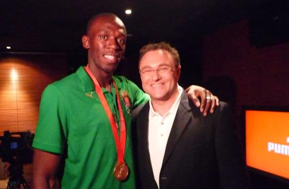 The man, the legend, Jamaica's Usain Bolt.