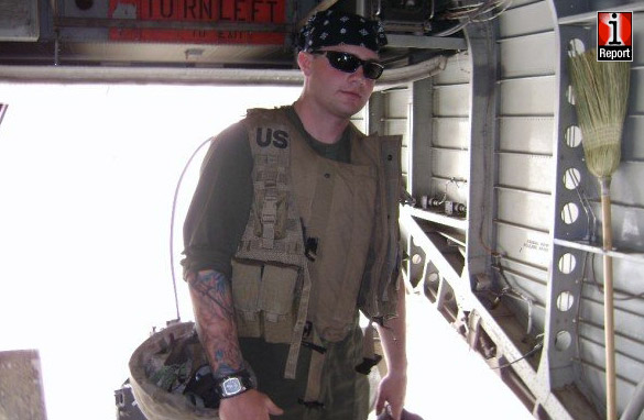 Sgt. Jonathon Nelson is returning from his third deployment to Iraq with the marines.