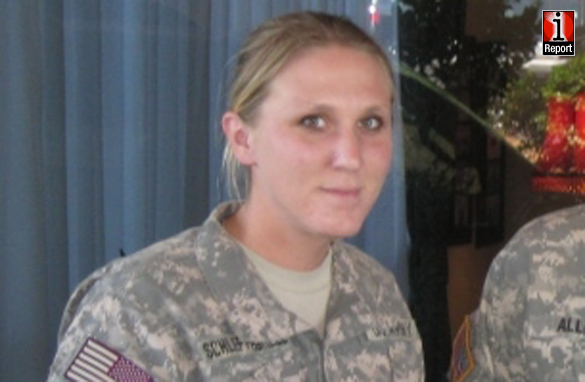 Julie Schleppegrell is a soldier and a mother and is looking at a life of Army service.