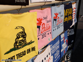 ’Draft Sarah Palin 2012’ T-shirts for sale.