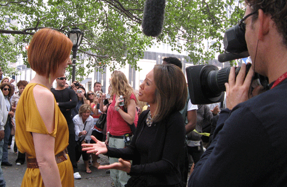 Alina Cho talks to Sex and the City's Cynthia Nixon.
