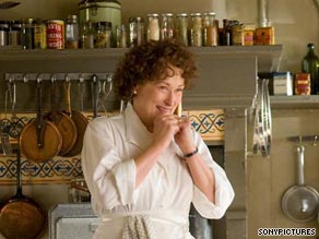 Meryl Streep stars as Julia Child in 'Julie and Julia'.