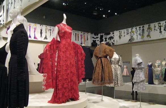 Pieces on display at FIT.