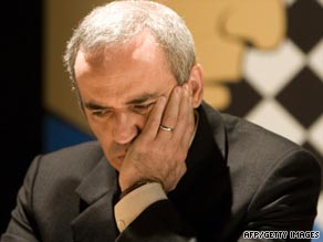 Kasparov is as passionate about politics as he is about chess.