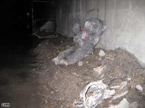 Many homeless people in Las Vegas seek shelter in the flood channels in Las Vegas.