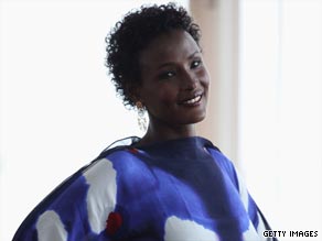Waris Dirie is a successful model and author