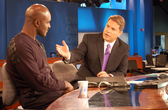 Rick welcomes Evander Holyfield