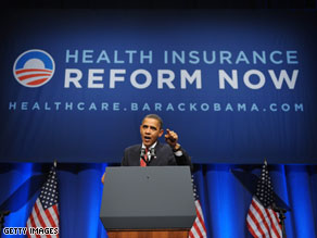 split right down the middle over President Barack Obamas health care ...