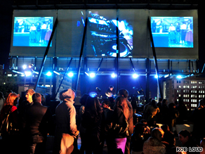 In many parts of the world movie-goers are breaking free from the theater.