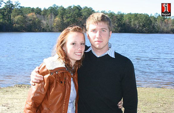Sarah Walker and her husband Army Specialist Wesley Walker.