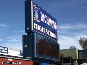 Police say a student at Richmond High School was gang raped outside during a homecoming dance.