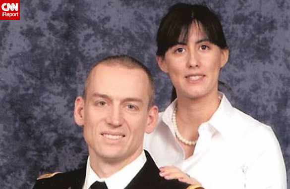Rute Belanger and her husband Army Major John Belanger.
