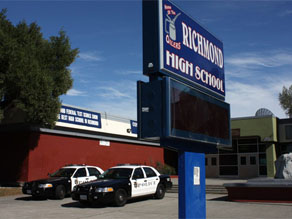 A 15-year-old girl was gang raped on the campus of Richmond High School in Northern California.