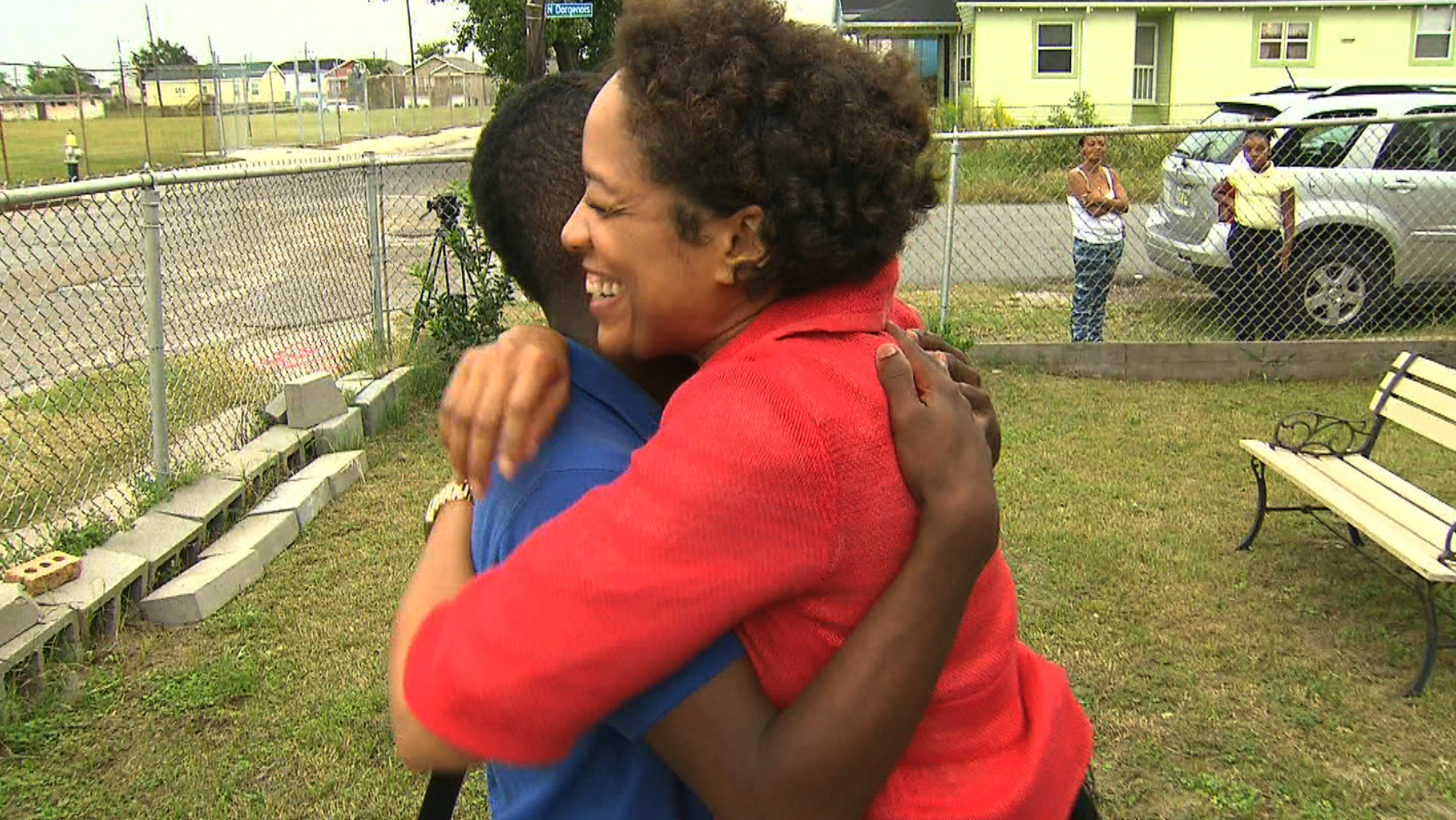 Charles and Wanda Felton, an investment banker in New York who has been helping Charles.