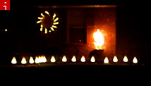 Christmas lights for dying boy
