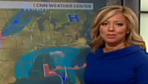 Weather report for holiday travel