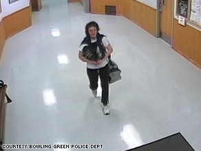 Surveillance images taken of Dr. Martha Richmond before her body was found on Sunday night.