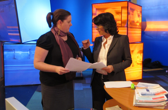 Meghan and Christiane