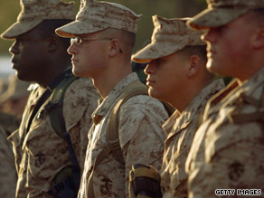 The Pentagon announced Monday that Marines from Camp Lejeune will be heading to Afghanistan later this month.